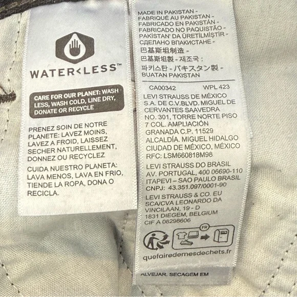 Levi's® Premium RIBCAGE WIDE LEG WOMEN'S JEANS Size 24 - Picture 9 of 12